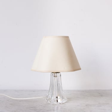 Cristal Vannes Lamp with Parchment Shade