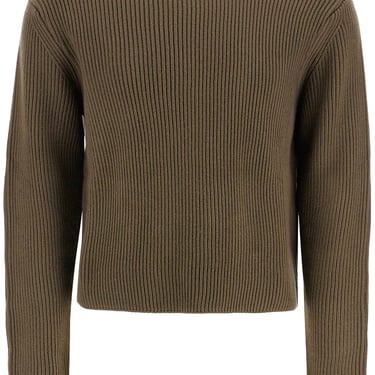 Rier Ribbed Wool Pullover Sweater Men