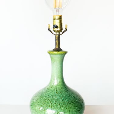 Vintage Ceramic Sage Lamp
