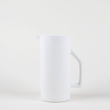 1.5L Ceramic Pitcher - Gloss Cream