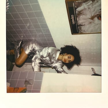 1980s Silver Shorts