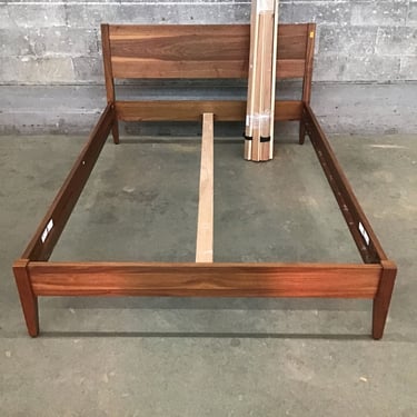 Solid Walnut Full Bed Frame (Seattle)