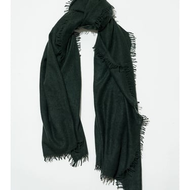 Cashmere Felted Stole - Forest