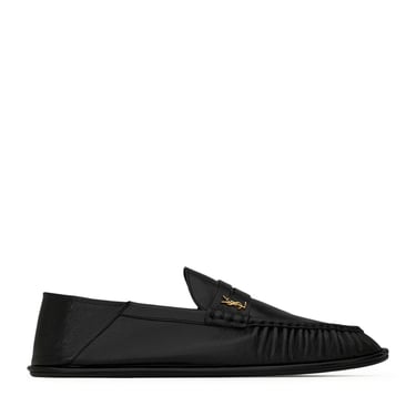 Saint Laurent Men Le Loafer Moccasins In Smooth Leather