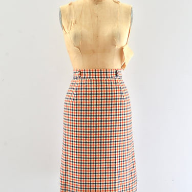 60's Boucle Skirt / M