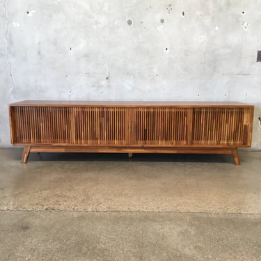 Newburry Acacia Wood TV Console by Old Bones Co
