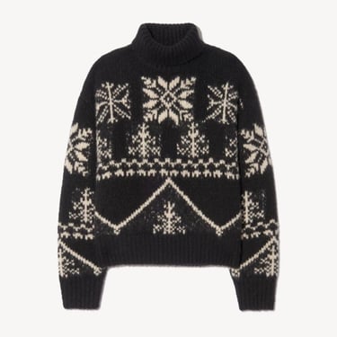 Meredith Sweater - Black/Beige