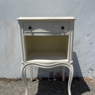 Drexel Touraine Nightstand Tables French Provincial Neoclassical Furniture Bedroom Chest Shabby Chic Bedside Table CUSTOM PAINT AVAIL 