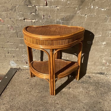 Rattan Side Table