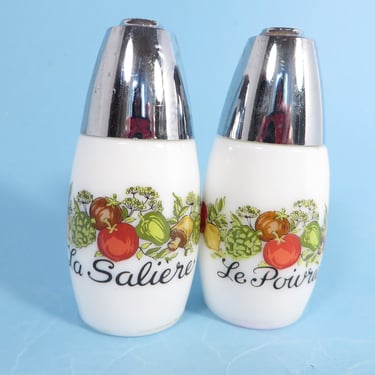 Vintage Spice O' Life Salt and Pepper Shakers - Gemco Spice O' Life Salt and Pepper 
