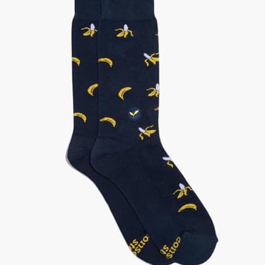 Socks that plant trees, bananas