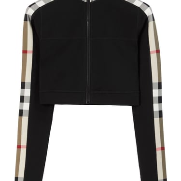 Burberry Women Check Band Crop Top