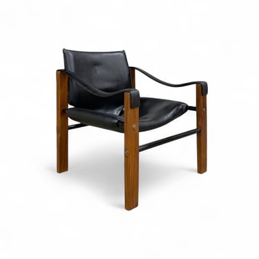 Vintage Safari Chair by Maurice Burke for Arkana 