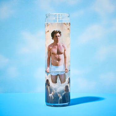 Jeremy Allen White Celebrity Pillar Candle