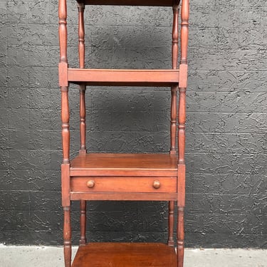 Antique 4 Shelf Shelf Unit