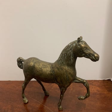 Medium Brass Horse 