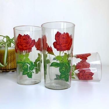 Totalparanoia Set Of 3 Vintage Rose