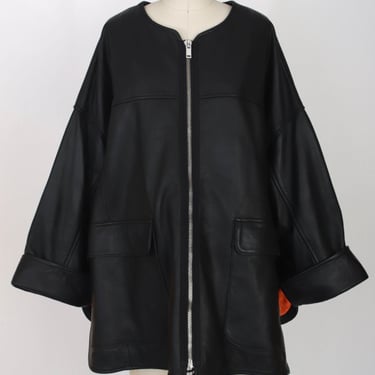 Deadwood Lambskin Oversize Jacket