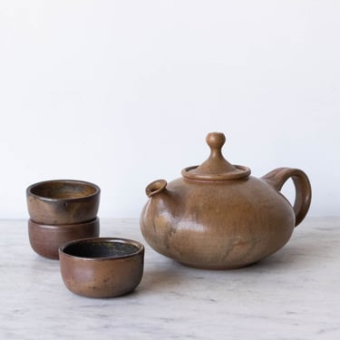 Vintage Stoneware Tea Set