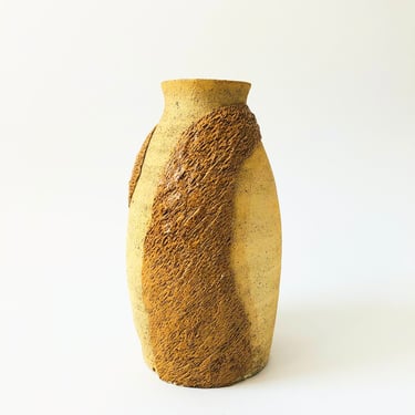 Large Brutalist Studio Pottery Vase 