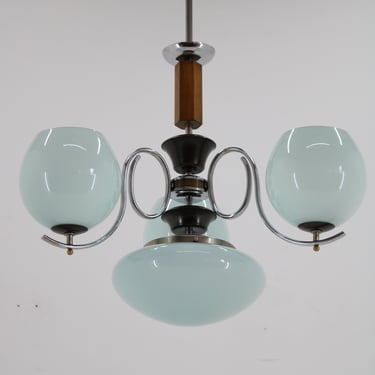 1930s Art Deco Chandelier ,Czechoslovakia 