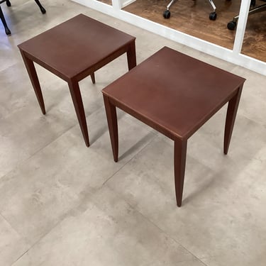 Pair of Modern Accent Tables