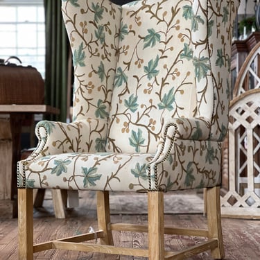 Gorgeous Wing Back Chair