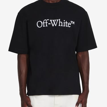 Off White Men Big Bookish Skate T-Shirt