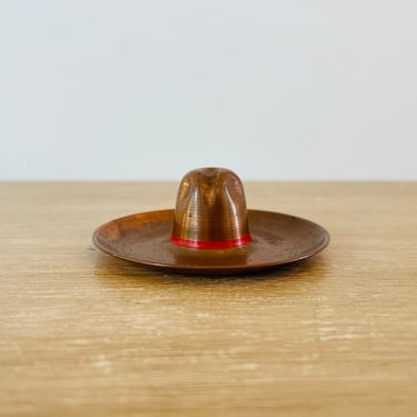 Vintage Copper Cowboy Hat Grand Canyon Souvenir 