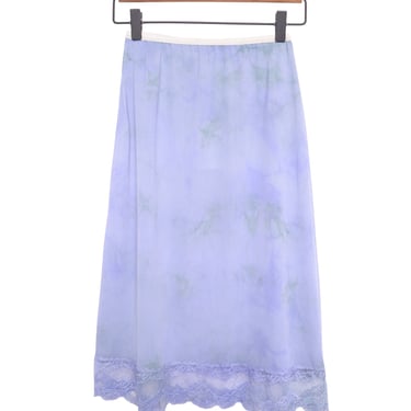 Hand-Dyed Marble Slip Skirt