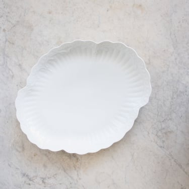 Scalloped Limoges Platter