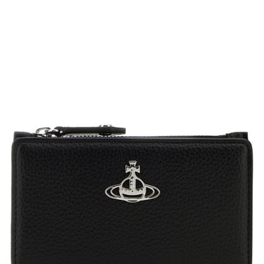 Vivienne Westwood Woman Black Synthetic Leather Card Holder