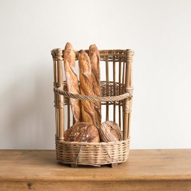 Vintage Baguette Basket