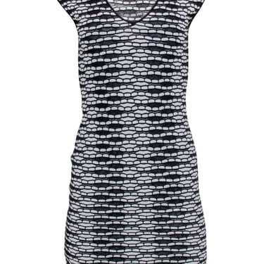 Missoni - Black &amp; White Knit Mini Bodycon Dress Size 0