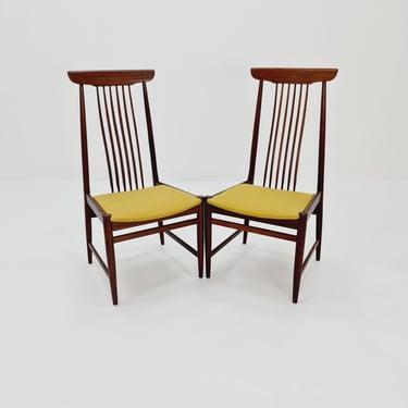 Danish Teak Dining Chairs By Arne Vodder, 1960s 