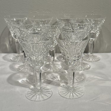 11 Waterford Glenmore Cordials, elegant dining glassware, barware gifts , victorian dinning glasses, Ireland glasses, wedding gifts 