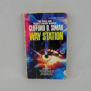 Way Station (1963) by Clifford D Simak - Vintage Science Fiction Sci Fi Novel Book 