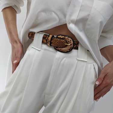 Lovely Vintage Snakeskin Belt