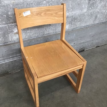 Oak Library Chair (Seattle)