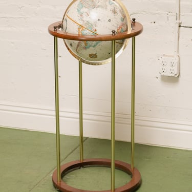 Vintage Standing Globe