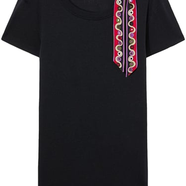 Pucci Women Cotton Blend T-Shirt