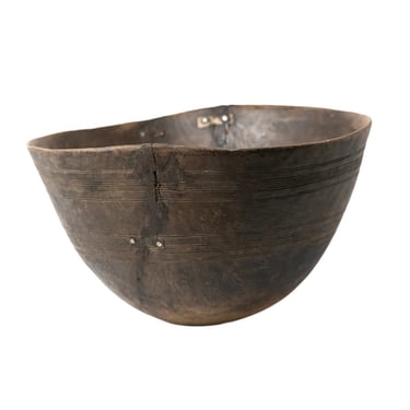 Mid-Century African Wood Bowl