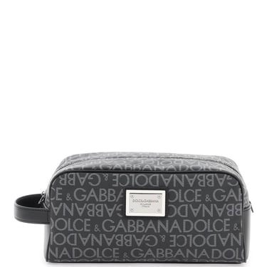 Dolce & Gabbana Coated Jacquard Vanity Case Women