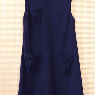 Navy Triple Pocket Dress L/XL