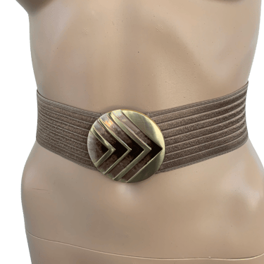 80s Stretch Belt 26 To 28 Waist S M By Charmant Belts