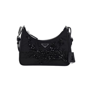 Prada Women Re-Edition 2005' Rhinestone Crossbody Bag