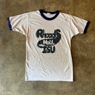 Single Stitch Rhoads Hall TSU Ringer Tee