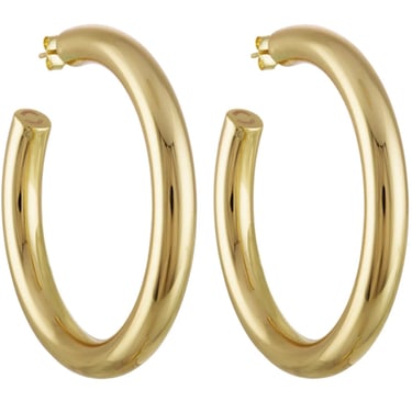 2.5" Perfect Hoops in Gold- Gold Plated