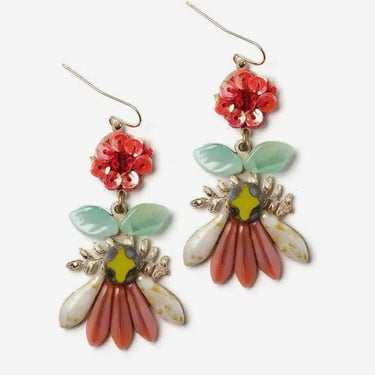 Elements Jill Schwartz - Floral Glitz Earrings