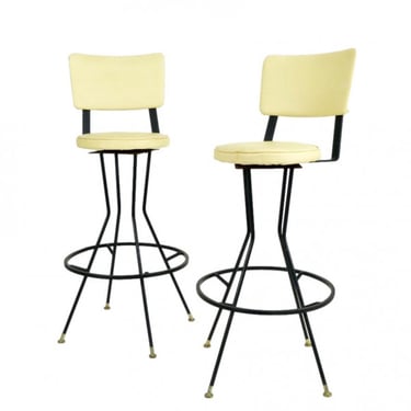 Pair of 1950s Bar Stools